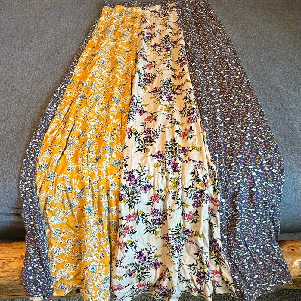NATURAL LIFE Floral Maxi Skirt